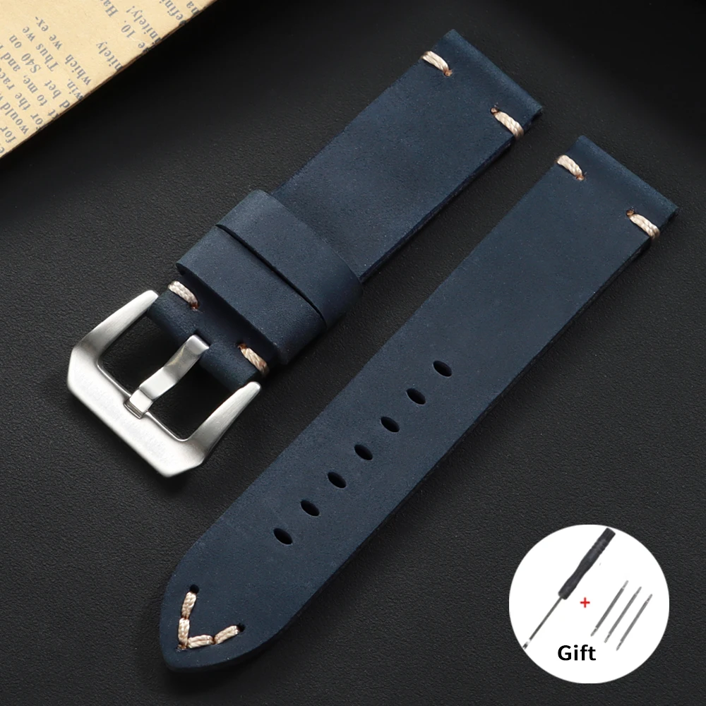 Vintage Leather Strap - Classic Business Band