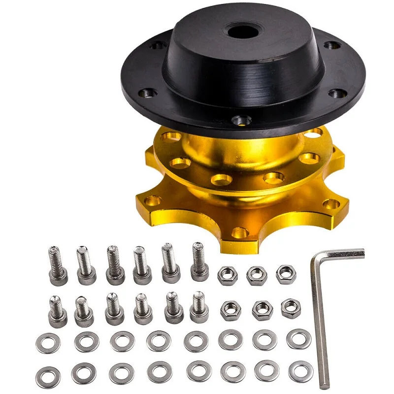 NewUniversalSteeringWheelQuickReleasesnapoffhubadapter