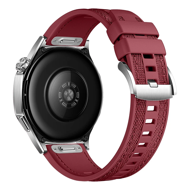 Durable Silicone Nylon 22mm Strap – Soft Replacement Wristband for Enhanced Comfort
