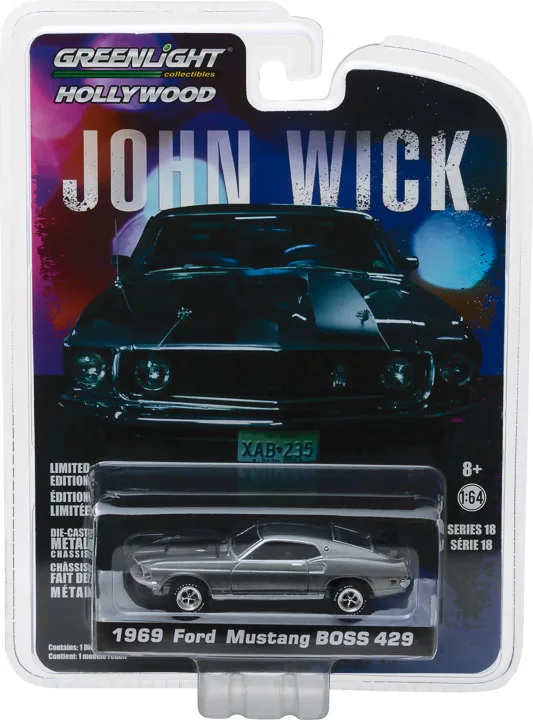 ミニカー JOHN WICK 1969 Ford Mustang BOOS 429 John Wick Mustang Diecast | John Wick 1969 Mustang Model Car