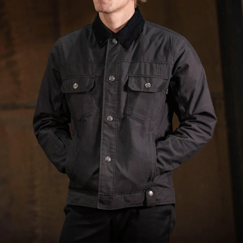 라이더 재킷 RSD 카유코스 보호복 가을 겨울용 따뜻한 코트 통기성 방수 스트리트 기어 소매 포켓 포함