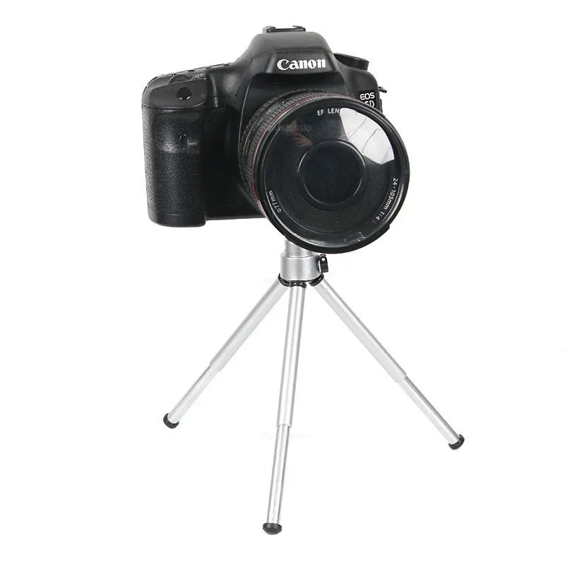 Compact Aluminum Alloy Desktop Tripod with Adjustable Flexible Stand