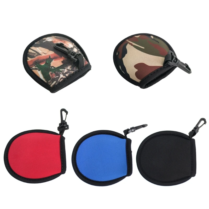 

77HC Golf Ball Washer Small Golf with Clips Practical Washable Golf Bag