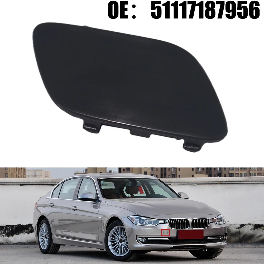 자동차 전면 트레일러 커버 51117187956, ABS 자동차 부품, 직접 설치 교체, BMW 3 시리즈 E92 E93