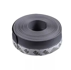 Self - Adhesive Soundproof & Weatherproof Door Seal Strip - 35mm (Gray)
