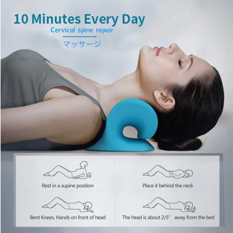 Cervical Spine Massage Pillow Gravity Acupressure Neck Massager Cervic –  Home&Beyond