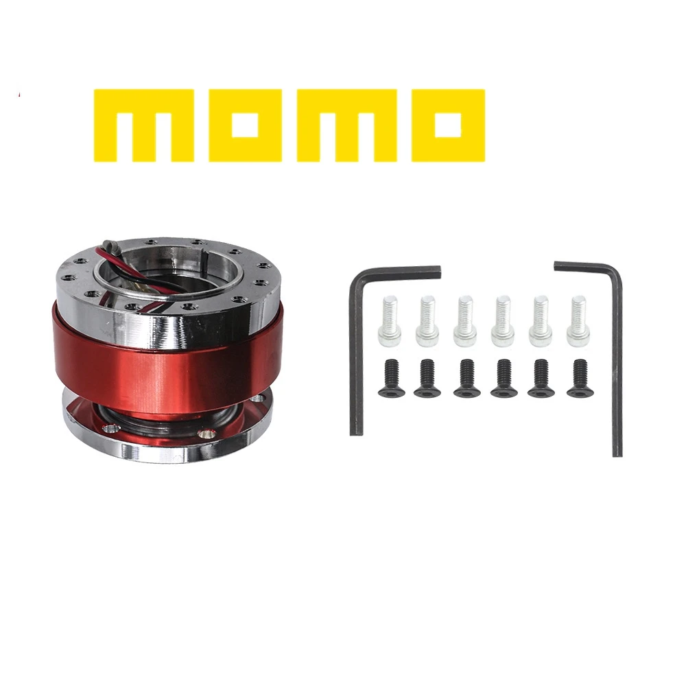 

JDM MOMO Universal Car Tuning MOMO Steering Wheel Quick Release Hub Adapter Snap Off Boss Kit Auto Accessories For Toyota VW BMW