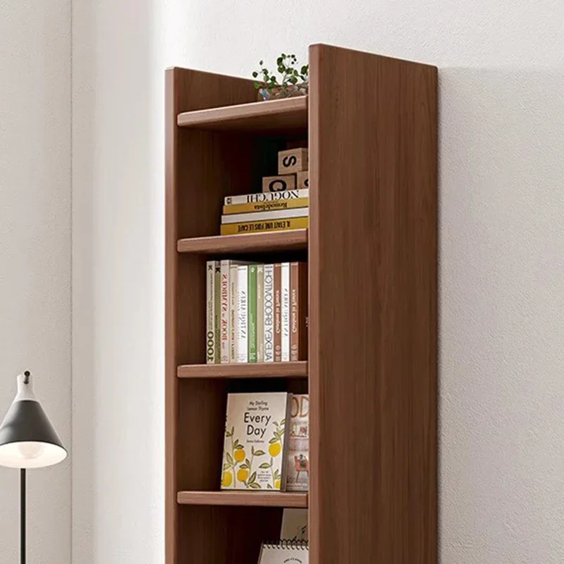 Meubles de salon rangement en fer pliant grand cadre porte-revues bibliothèque en bois étagère d'angle Librero présentoir livres