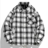 Plaid Jacket Men Plus Size 8XL 9XL Jacket Coat Spring Autumn Plaid Coat Male Fashion Casual Button Jackets Outerwear 2