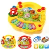 Early Education 1 Year Olds Baby Toy Animal Farm Piano Music Developmental Toys Baby Musical Instrument For Children & Kids Boys 6