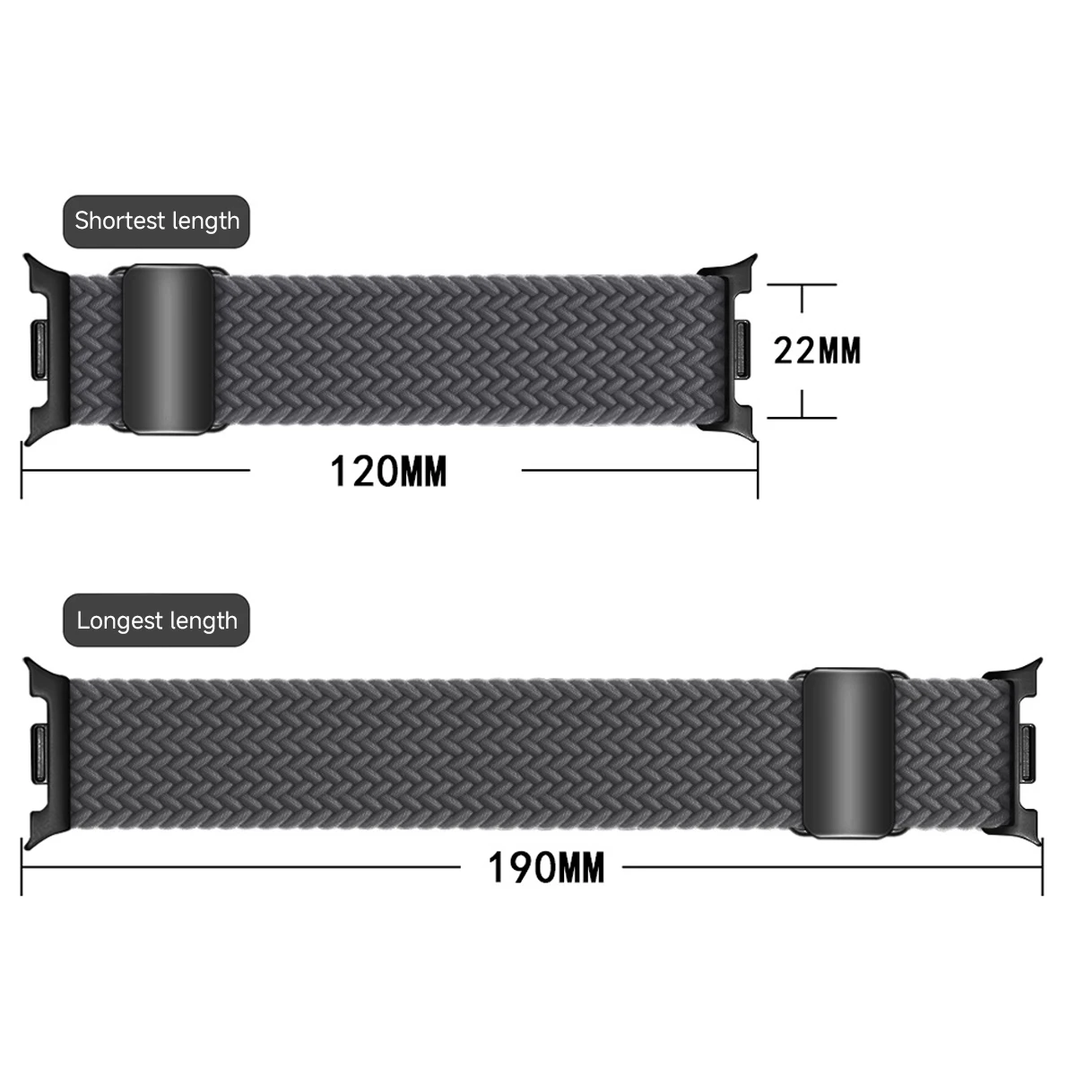 Braided Sport Strap Replacement Bracelet