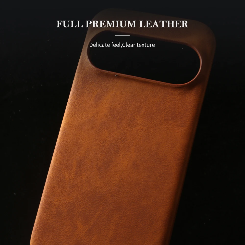 Luxury Magnetic Leather Case - Premium Full Protection Magsafe Shockproof Cover