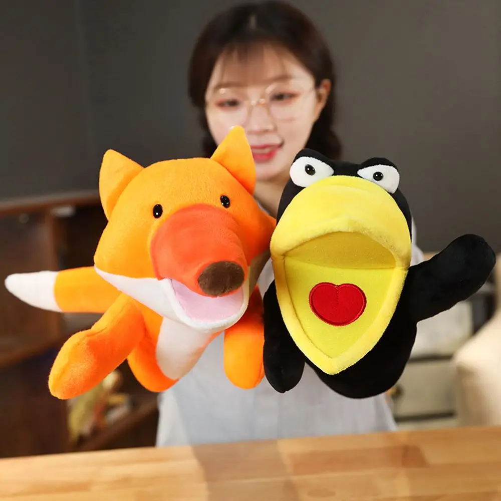 

Dolls Educational Toy Plush Doll Story Telling Dolls Cartoon Animal Plush Bird Hand Puppet Stuffed Toys Plush Toy Hand Puppet