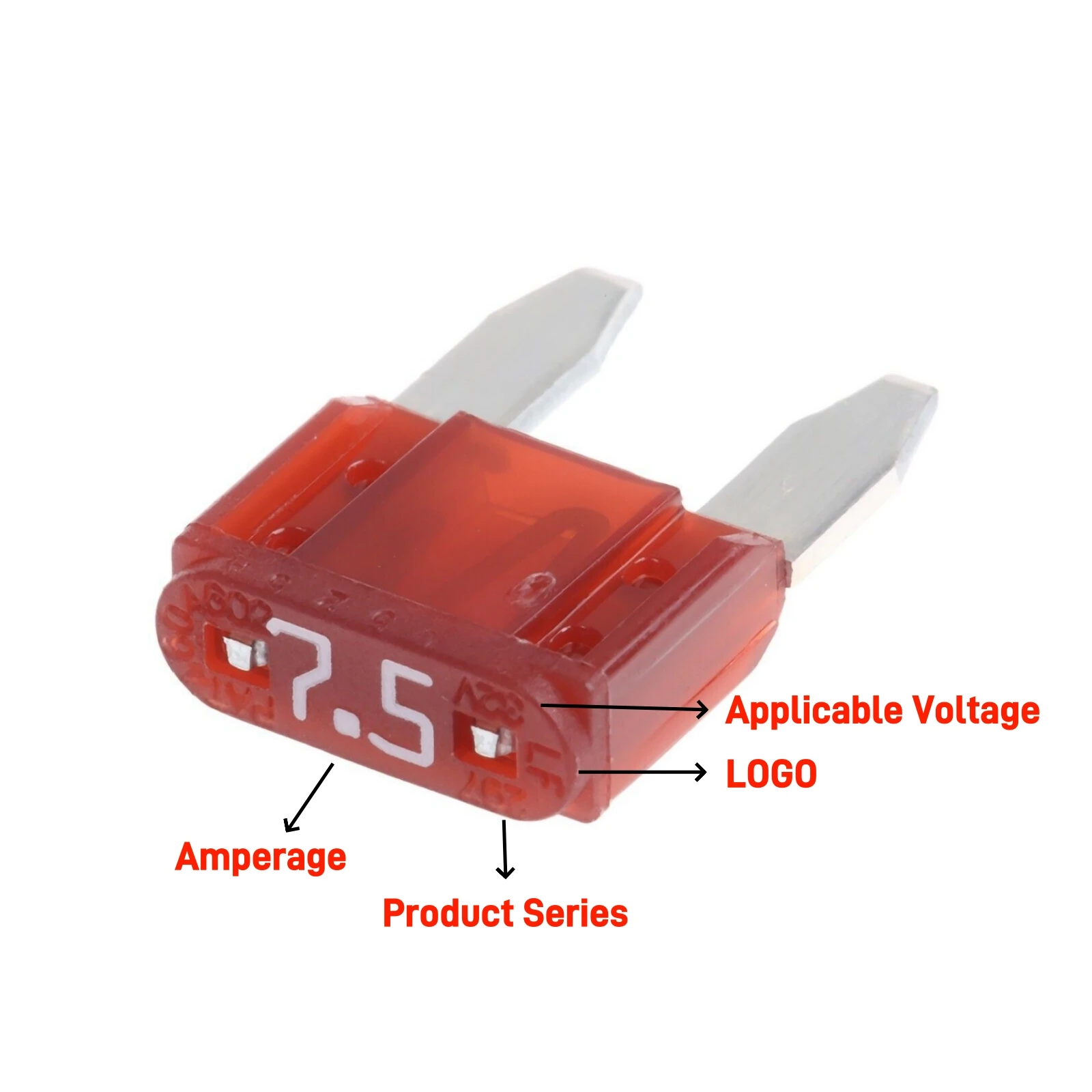 5PCS New Original Littelfuse LF 297 Small MINI Blade fuse 32V Motorcycle Truck ATC Fuse 2A 3A 4A 5A 7.5A 10A 15A 20A 25A 30A