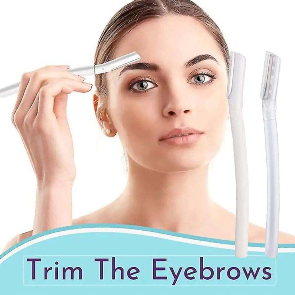 Eyebrow Trimmer Shaver Portable Face Razor Eye Brow Safety Removal Epilation Hair Woman Cutters Razor Makeup V2S0