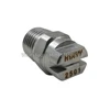 Flat Fan Nozzle,25/45 degree flat fan water spray nozzle,Jet cooling nozzle,Industrial flat fan jet spray nozzle 1/4'' 3