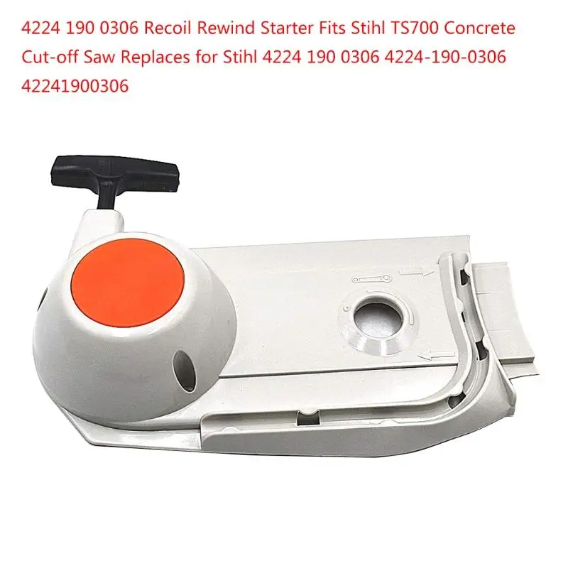 Recoil PullStarter For TS700 TS800 Cut Off Chainsaw Starter Assy 42241900306 Dropship 3