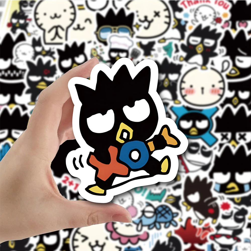 10/30/50/100pcs Kawaii Sanrio Cartoon Stickers BADTZ-MARU Anime