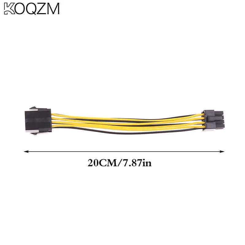 8-polig bis 8-polig atx eps männlich zu weiblich power extension psu mainboard power extension adapter 8-poliges cpu power extension kabel