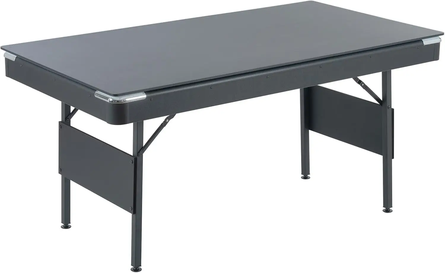 2025-hot3 in 1 Pool Ping Pong Dining Combo, 65.75in Foldable Billiard/Table Tennis, With Billiard and Tennis Paddles Accessories