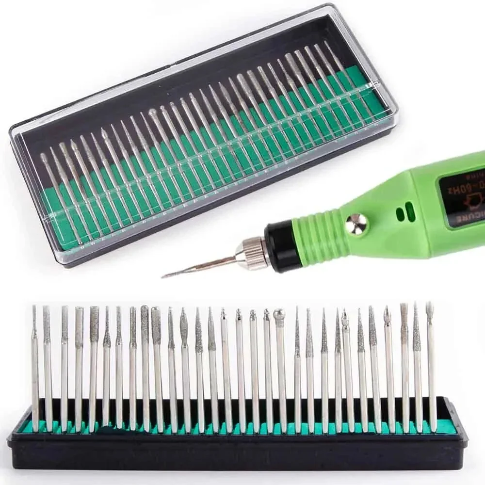 Premium Nail Art Drill Bits Set for Gel Tip Grinding and Polishing