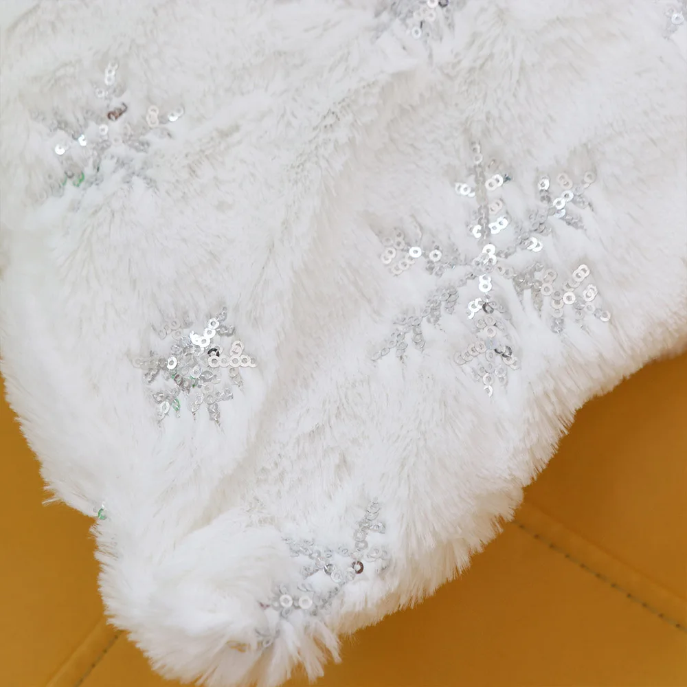 Removable Snowflake Christmas Pillowcase INS Style Square Throw Pillowcover White Cushion Cover Sofa/Bed