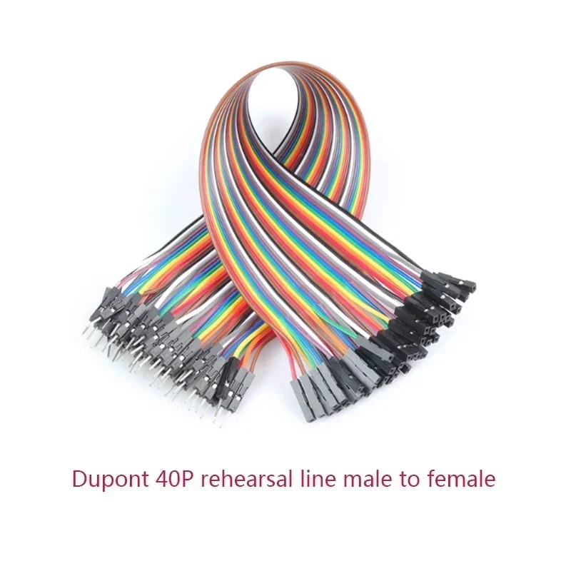 20CM DUPONT female to 2.54MM female PITCH 2.54 2P-1P JUMPER CABLE WIRE FOR PCB connector wire connectors