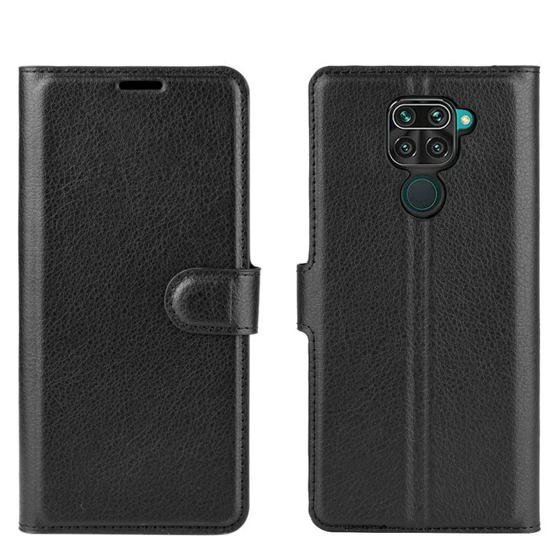 

Кожаный чехол-книжка для Xiaomi Redmi Note 9 4G Redmi 10X 4G