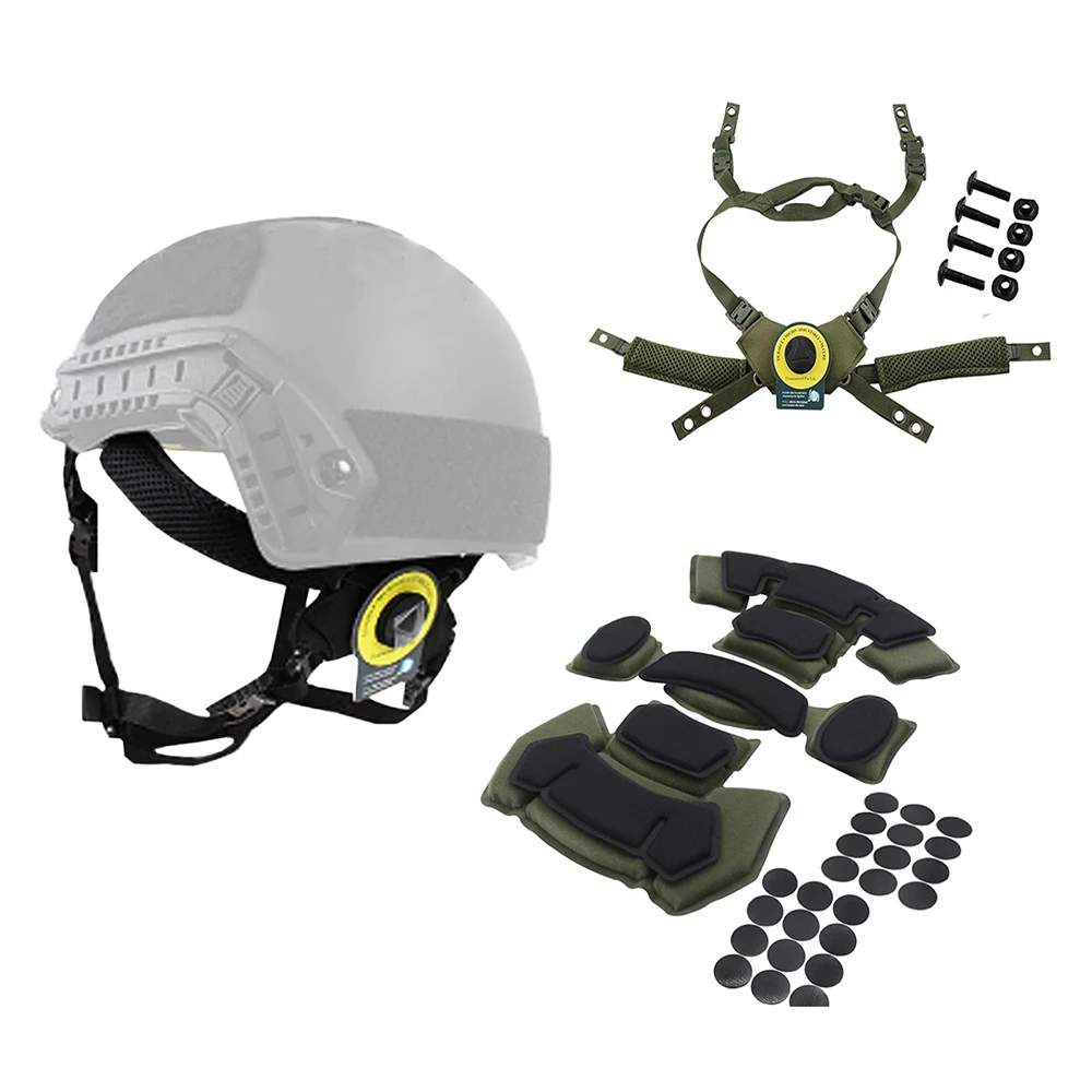 Wendy Helmet Suspension System & Memory Foam Pad for Wendy FAST MICH Helmet
