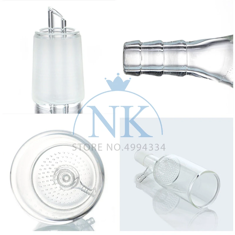 1PCS 35ml/60ml/100ml/150ml/250ml/500ml/1000ml Glass 24# Suction Filter Funnel with Glass Hole Filter Plate Science Lab Tools Lab Glass Supplies Lab Separatory Funnel