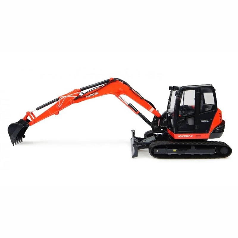 

UH Diecast1:24 Scale Kubota Kx080-4a2 Crawler Excavator Forklift Alloy Simulation Model Kids Toys & Adults Collectible Souvenir