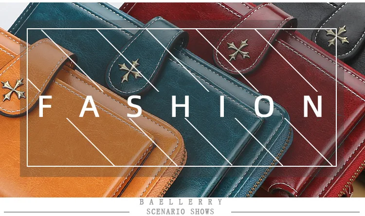 Baellerry Damen-Geldbörse mit großem Fassungsvermögen, Handtasche, Handytasche, Namensgravur, Kartenhalter, Reißverschluss, Geldbörse und Geldklammer für Mädchen – Detail 14