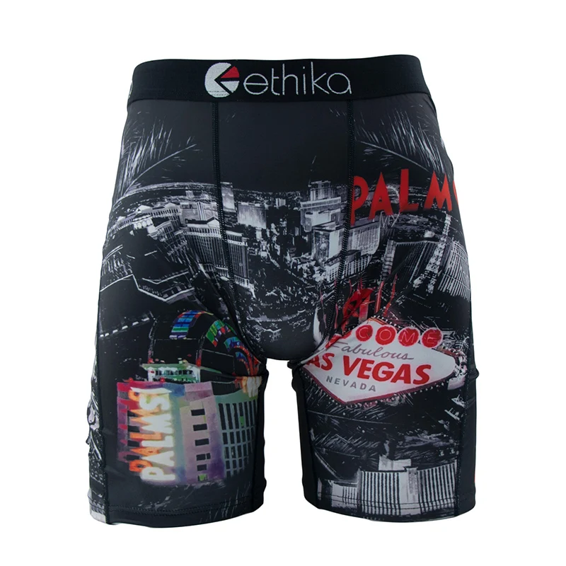 Men Underwear Boxer Cueca Male Panties Lingerie Men Underpants Boxershorts Boxerbriefs Fashion Print Plus Size Men's Boxers