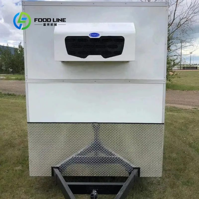 Unità Refrigerante Mobile Personalizzata ad Alta Efficienza con Cella Frigorifera su Misura per Trasporto Refrigerato e Stoccaggio Alimenti - Image 2