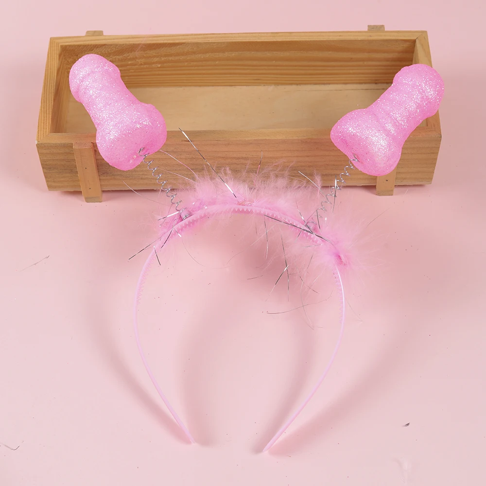 Funny Bride Penis Whistle Sunglasses Bachelorette Party Supplies Penis Tiara Headband Tattoos Night Out Hen Party Decorations