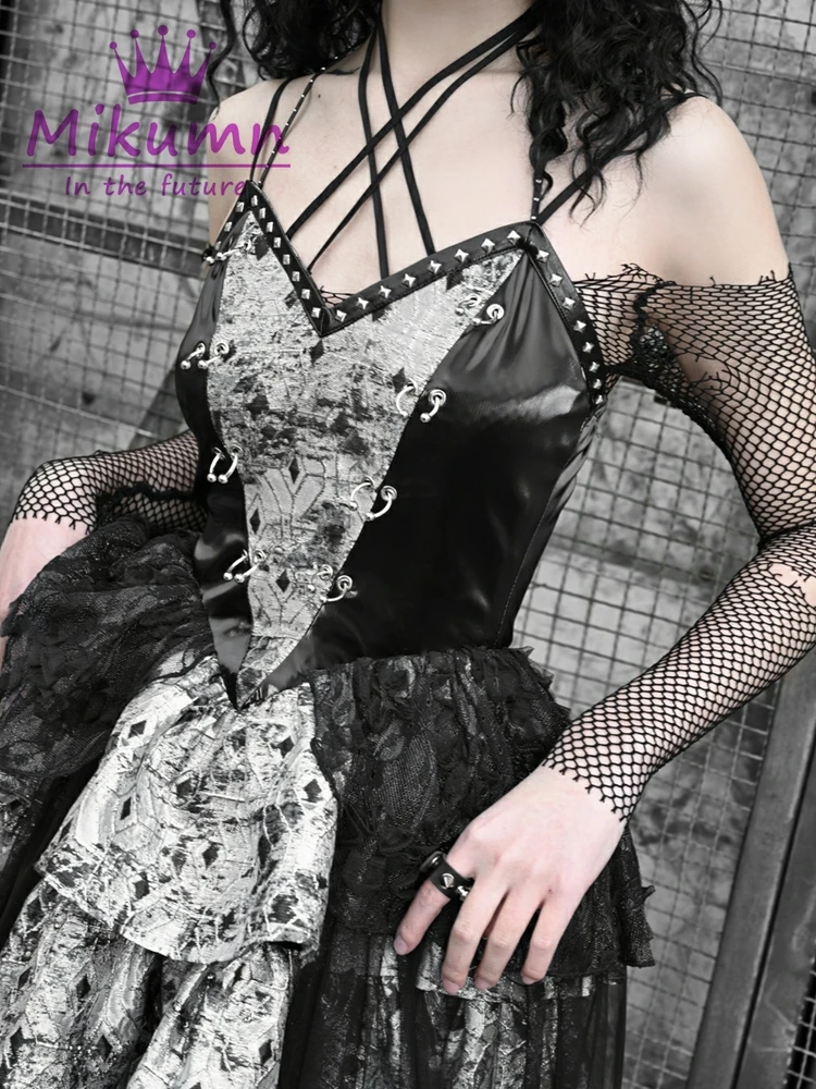 Blood Supply Original Gothic Punk Rock Metal Rivet Pu
