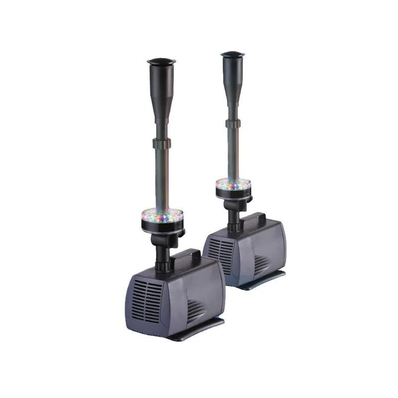 Submersible Pump Pool Fountain Flashing Pump Fish Filter Landscape Fountain Pump