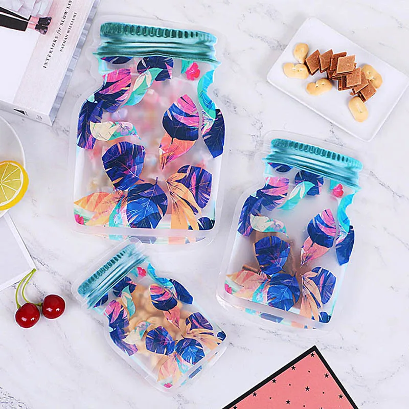 Bolsas De Almacenamiento Reutilizables Para Especias - 10 Unidades, 3 Tamaños, Con Cremallera