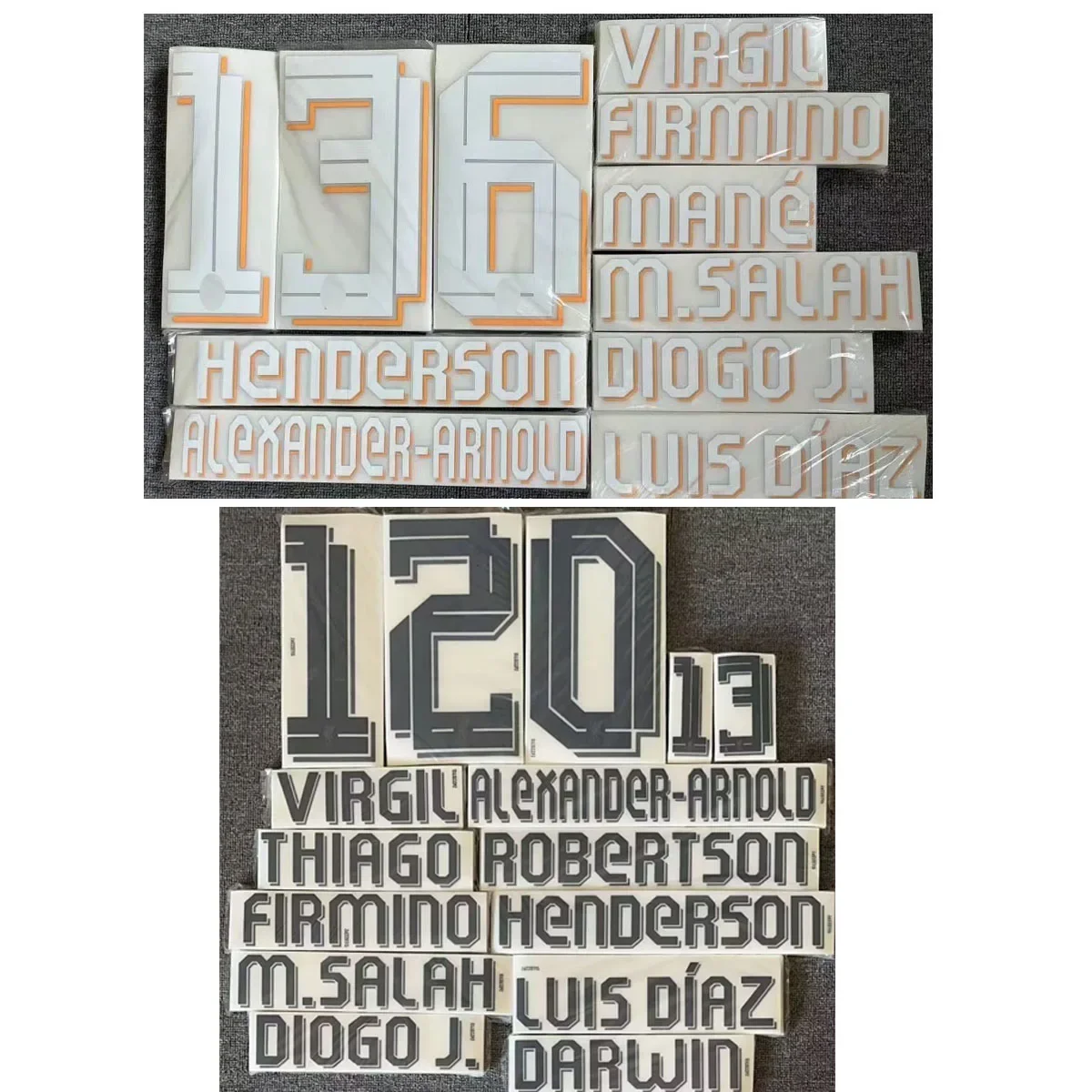 2023 английский LEAGE CUP NAMESET DIY Настроить любое имя номер теплопередачи железа на фотографиях