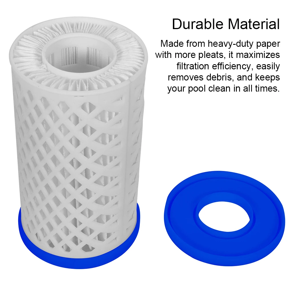

Spa Tub Swimming Pool Supply Filtration Summer Universal Filter Cartridges Set Premium Convenient Replacement Accs