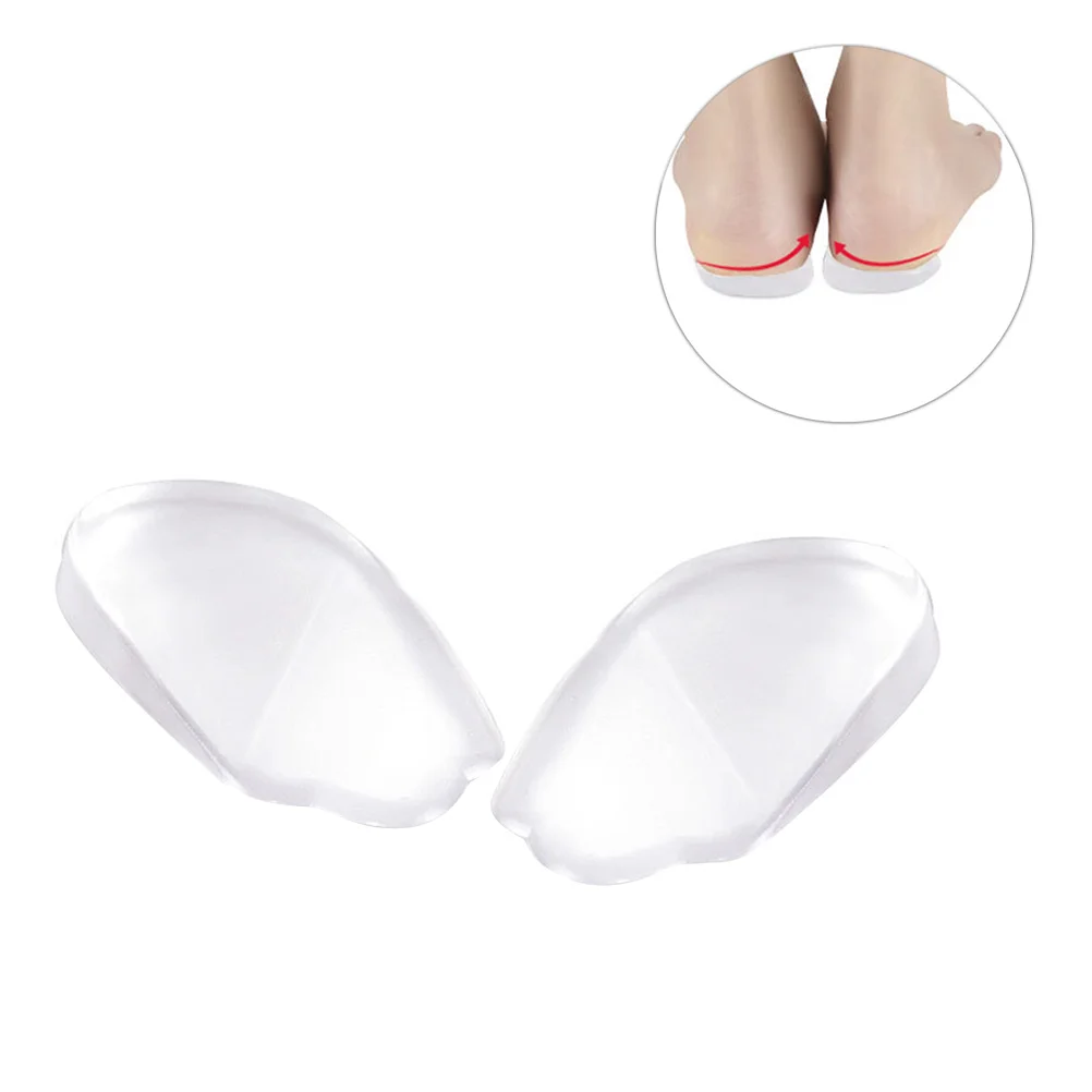 

5 Pairs Orthotic Insoles Foot Care Protector O/X-type Legs Orthotics Ladies Gel Heel Pads Absorbing