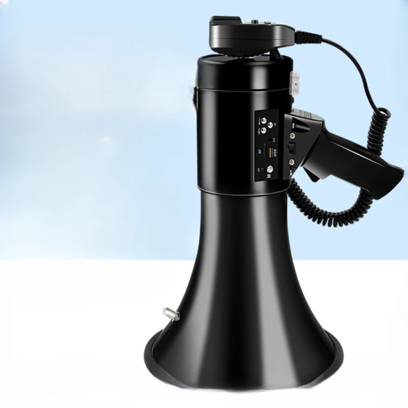 

Loudspeaker handheld speaker 50W high-power USB card charging guide outdoor loud speaker