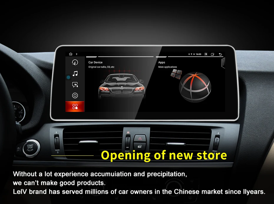 Factory Price ID8 12.3" Android11 Car Multimedia For BMW X3 F25 X4 F26 Car Video