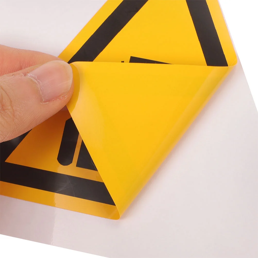 2 Pcs Warning Signs Label Watch Your Head Caution to Prevent Collision Decal Sticker Applique