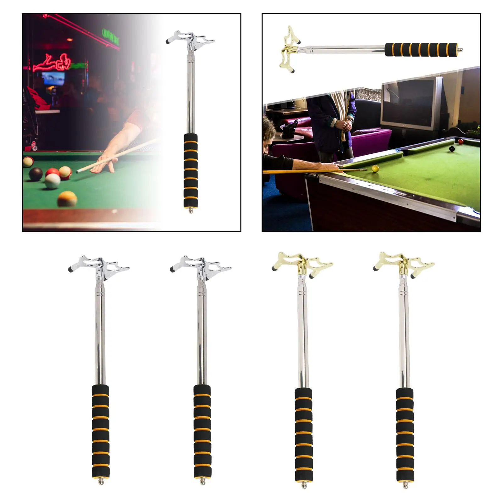 Billiards Pool Cue Stick Snooker Pool Cue Rack for Party Indoor Competition