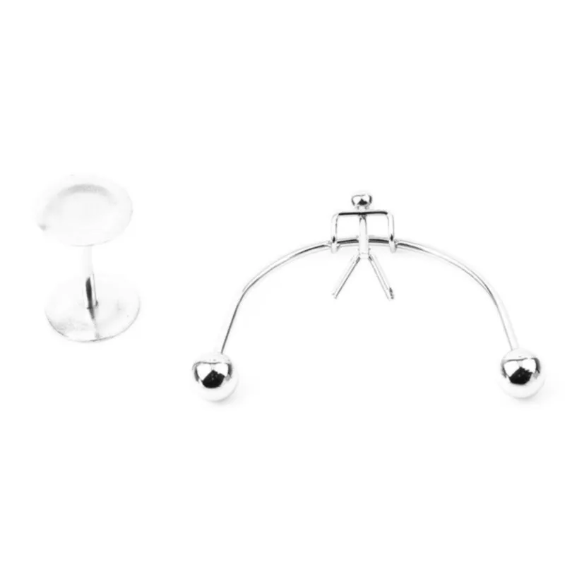 Newtons Cradle Balance Ball Swing Weightlifting Desktop Weights Physics Pendulum Metal Crafts