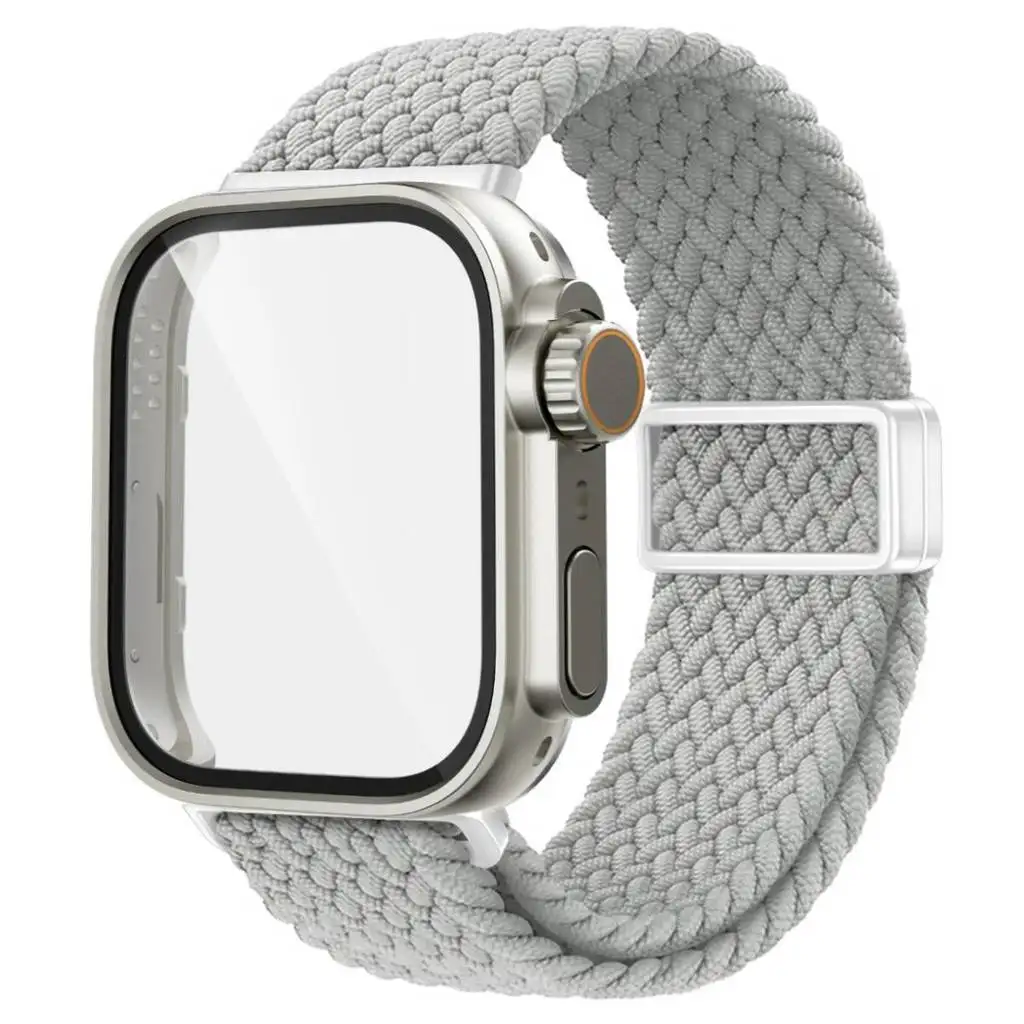 Nylon Braided Strap with Protective Screen Frame and Adjustable Band