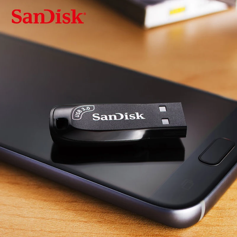 Original SanDisk USB 3.0 Pendrive Ultra Shift Flash Drive 128GB 64GB 32GB USB Pen Drive Memory Stick Car U Disk Flash Disk