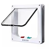 Pet Cat Dog Door Hole Two-way Safety Flap Door Control Free Entry Exit Practical Small Medium Pet Home Door for Glass Panels 6