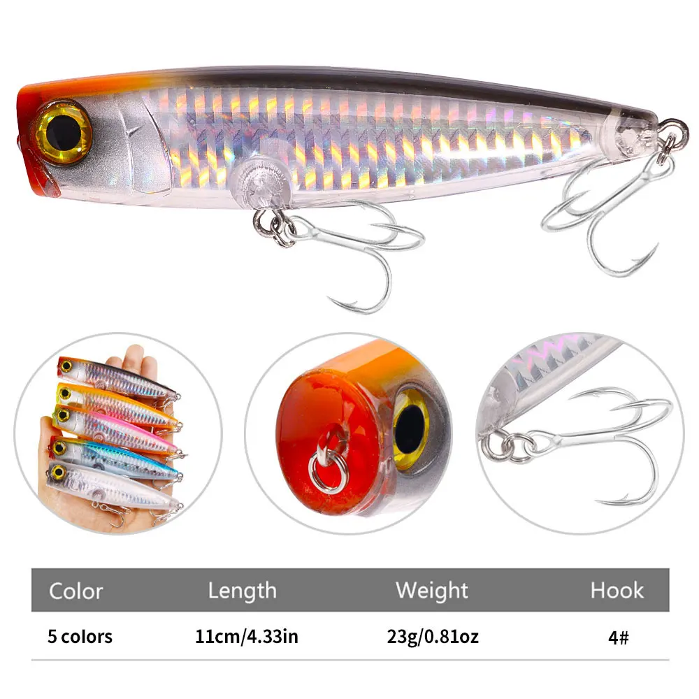 Enhanced Product Title:  
Premium Topwater Floating Popper Fishing Lure - Ideal